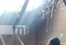 Daños estructurales en vivienda y caminos afectados por lluvias en Somoto Daños estructurales en vivienda y caminos afectados por lluvias en Somoto