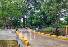 Alcaldía de Boaco inaugura nuevo puente en la comunidad Sacal Foto: Alcaldía de Boaco inaugura nuevo puente en la comunidad Sacal / TN8