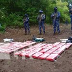 Ejército de Nicaragua incauta 60 tacos de droga en Masachapa