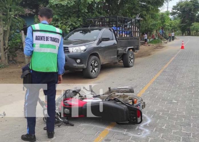 Foto: Se registró un fallecido en un accidente de tránsito en Nueva Segovia / TN8
