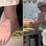 Sorprenden a cocinera de restaurante poniendo el "ingrediente secreto" (Video)