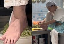 Sorprenden a cocinera de restaurante poniendo el «ingrediente secreto» (Video) Sorprenden a cocinera de restaurante poniendo el "ingrediente secreto" (Video)
