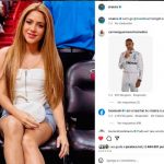 Shakira marca territorio besando a Lewis en público Shakira maraca territorio besando a Lewis en público