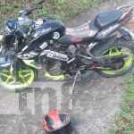 Foto: Mala maniobra al conducir provoca accidente en carretera Río Blanco-Mulukukú / TN8