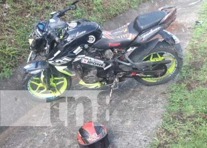 Foto: Mala maniobra al conducir provoca accidente en carretera Río Blanco-Mulukukú / TN8