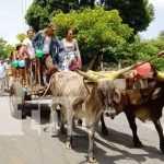 Realizan la tradicional bajada de las varas en Moyogalpa, Isla de Ometepe