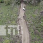 Alcaldía de La Libertad inauguró apertura de camino, en la Comunidad Cosmatillo