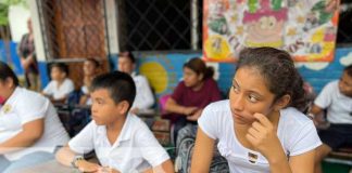 Inauguración de las mejoras de la Escuela 30 de Mayo en Juigalpa, Chontales