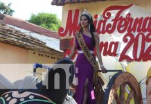 Realizan desfile de carrozas de candidata a reina de fiestas patronales de Nandaime Foto: Realizan desfile de carrozas de candidata a reina de fiestas patronales de Nandaime / TN8