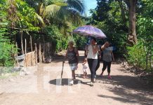 Autoridades de Nandaime entregan más de 4 km de caminos en Comunidad El Manchón Autoridades de Nandaime entregan más de 400 km de caminos en Comunidad El Manchón