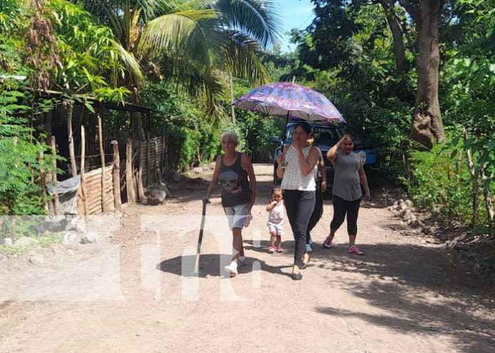 Autoridades de Nandaime entregan más de 400 km de caminos en Comunidad El Manchón