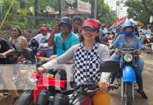 Ya se siente el calor del 44 aniversario de la Revolución Sandinista en Bilwi Caravana dedicada a nuestro comandante en Bilwi