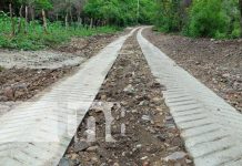 Productores de zona fronteriza en Somoto, con mejores caminos rurales Productores de zona fronteriza en Somoto, con mejores caminos rurales