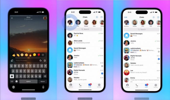 Foto: Telegram se suma a las historias temporales al estilo de Instagram y Snapchat / Cortesía