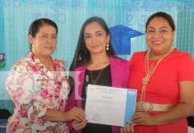 140 jóvenes egresaron de cursos de oficio en escuela municipal de Siuna Foto: 140 jóvenes egresaron de cursos de oficio en escuela municipal de Siuna / TN8