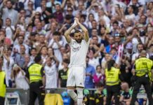 Benzema se despide de sus compañeros y del Madrid en una ceremonia karim, benzema, real, madrid, afición, liga, española,