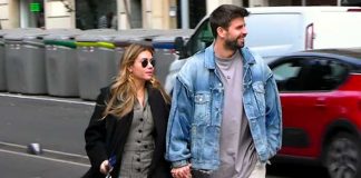 Clara Chía y Gerard Piqué se comen a besos en la calle