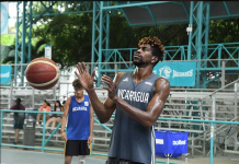 A la carga la Selección de baloncesto de Nicaragua Entrena la Selección de Baloncesto