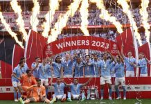 Man City a un paso del triplete tras vencer al United City cerca del triplete