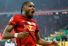 Christopher, Nkunku, copa, alemania, fútbol,