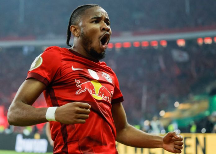 Christopher, Nkunku, copa, alemania, fútbol,