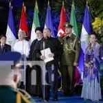 Reunión del presidente de Nicaragua Daniel Ortega y el mandatario de la República Islámica de Irán, Ebrahim Raisi