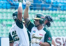 Cheslor Cuthbert bateó su sexto jonrón en Venezuela cheslor, cuthbert, samanes, aragua, béisbol,