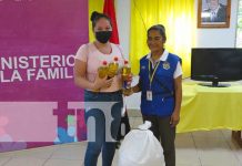 Entregan paquetes alimenticios a madres con partos múltiples en Estelí Madres de Estelí agradecidas por los beneficios
