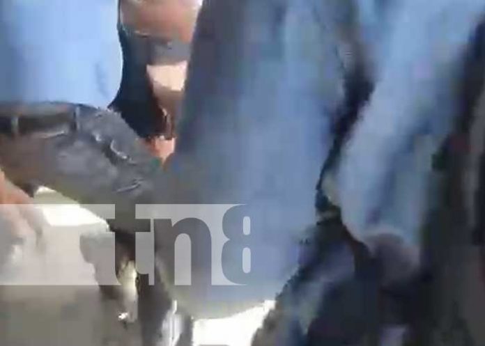 Foto: Agresión a ladrón de Chinandega / TN8