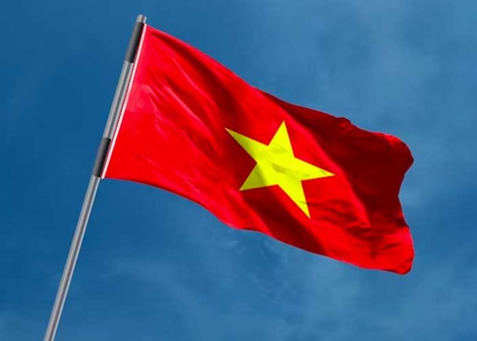 bandera Gobierno de Nicaragua envía mensaje al presidente de la República de Vietnam