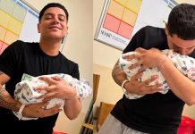 Con bellas fotos Eduin Caz anuncia que «ya nació su tercer bebé» Nace tercer bebé de Eduin Caz y Daisy Anahy