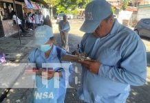 Aplican BTI en más de 900 viviendas del barrio Javier Cuadra en Managua Foto: Aplicación de BTI en barrios de Managua / TN8