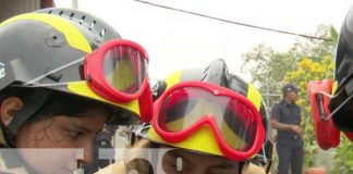 Foto: Mujeres bomberas de Nicaragua / TN8