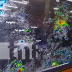 La tormenta tropical Bret no afectará Nicaragua, pero se vienen más lluvias Foto: Pronóstico de lluvias en Nicaragua por parte de INETER / TN8