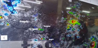 Foto: Pronóstico de lluvias en Nicaragua por parte de INETER / TN8