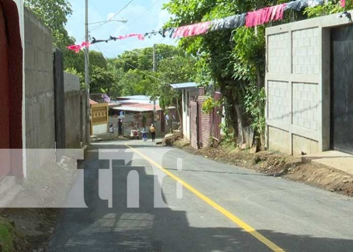 cal-mana-2 Foto: Nuevas calles en barrios de Managua / TN8