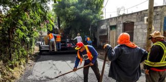 Foto: Nuevas calles en barrios de Managua / Cortesía