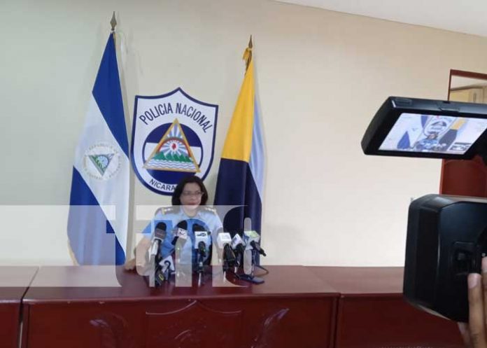 Foto: Informe policial de seguridad en el campo en Nicaragua / TN8