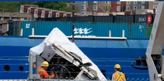 Días después de la implosión llegan a Canadá los restos del sumergible Titán