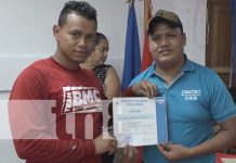 Nuevos egresados de las escuelas de oficio en Matiguás Foto: Escuelas de oficio en Matiguás / TN8