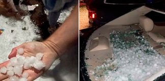 Un centenar de heridos por la inclemencia de una tormenta de granizo en Denver