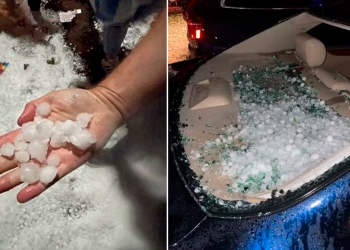Un centenar de heridos por la inclemencia de una tormenta de granizo en Denver