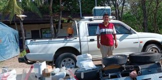 Foto: Ejército de Nicaragua captura a sujetos por contrabando en Cárdenas, Rivas / TN8