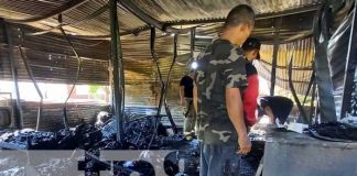 Foto: Incendio acaba con una vivienda en Cuajachillo, Ciudad Sandino / TN8