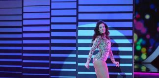 Dayanara Torres demostró sus habilidades en el baile 