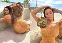 Demi Rose hace temblar las redes con «imponente cuerpo de diosa» (FOTOS) Demi Rose sorprende al posar con un vestido