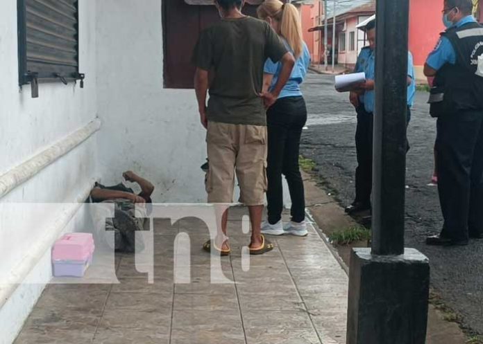 Foto: Hallazgo de hombre muerte en una calle de Diriamba / TN8