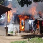¡Ay no! Perrito muere quemado tras fuerte incendio en una vivienda de Diriamba Foto: Incendio en una vivienda de Diriamba acaba con vida de un perro / TN8