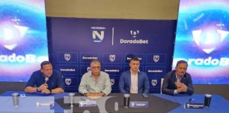 Foto: DoradoBet en apoyo al fútbol de Nicaragua / TN8