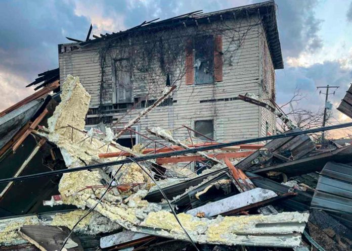 eeuu2 Climáticos extremos en el sur de Estados Unidos dejan al menos seis muertos